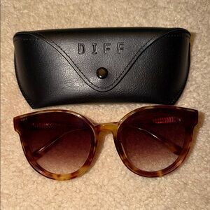 DIFF *Gemma* tortoise sunglasses